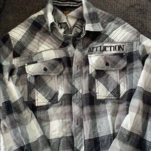 Men’s affliction flannel
